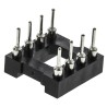 E-TEC POS/POO/PCL 2.54 mm Pitch Vertical 8 Way Through Hole Turned Pin Open Frame DIL Socket 3A POS-308-S001-95