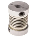 SICK Stainless Steel Flexible Coupler 6mm Bore 21mm OD Torque 120Ncm KUP-0610-B / 5312982
