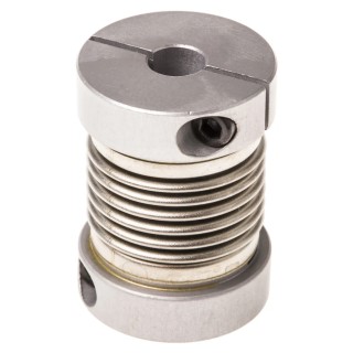 SICK Stainless Steel Flexible Coupler 6mm Bore 21mm OD Torque 120Ncm KUP-0610-B / 5312982