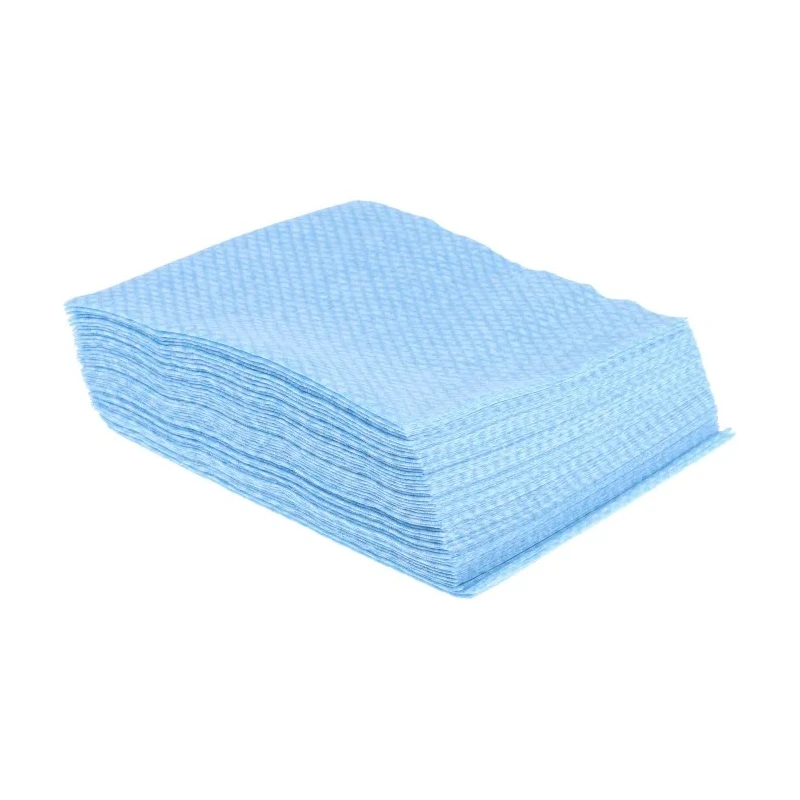Chicopee RS PRO Blue Cloths for Light Duty Cleaning, Dry Use, Box of 50 Per Pack, 42 x 38 cm, Repeat Use 176-3664