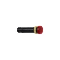 Schneider Electric Panel Mount Red LED Pilot Light Harmony Series 12 mm Cutout 24V dc XVLA334