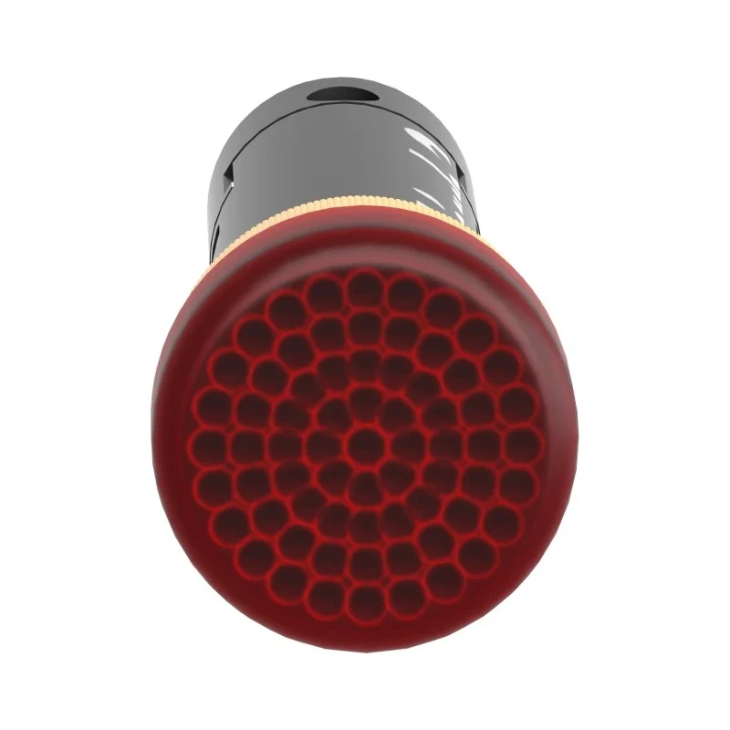 Schneider Electric Panel Mount Red LED Pilot Light Harmony Series 12 mm Cutout 24V dc XVLA334