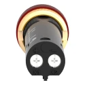 Schneider Electric Panel Mount Red LED Pilot Light Harmony Series 12 mm Cutout 24V dc XVLA334
