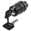 Schneider Electric Harmony 2-position Key Switch Head, Latching, 22 mm Cutout ZB5AG212