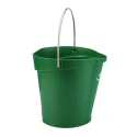 Vikan 6L Plastic Green Bucket with Handle Durable Food Grade Storage and Cleaning Bucket 56882