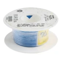 Alpha Wire Hook Up Wire TEFLON Series Blue 26 AWG 7x0.16 mm Core Strands 0.99 mm OD 600V 200°C 30m 5853 BL005