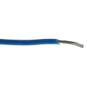 Alpha Wire Hook Up Wire TEFLON Series Blue 26 AWG 7x0.16 mm Core Strands 0.99 mm OD 600V 200°C 30m 5853 BL005