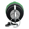 Schneider Electric Harmony 3-position Key Switch Head, Spring Return to Centre, 22 mm Cutout ZB5AG7
