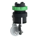 Schneider Electric Harmony 3-position Key Switch Head, Spring Return to Centre, 22 mm Cutout ZB5AG7