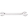 Bahco Double Ended Open Spanner Metric Size 17 to 19 mm, Alloy Steel, Chrome Finish, 222mm Overall Length 6M-17-19