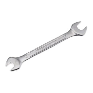 Bahco Double Ended Open Spanner Metric Size 10 to 13 mm² Alloy Steel Chrome Finish 153mm Length 6M-10-13