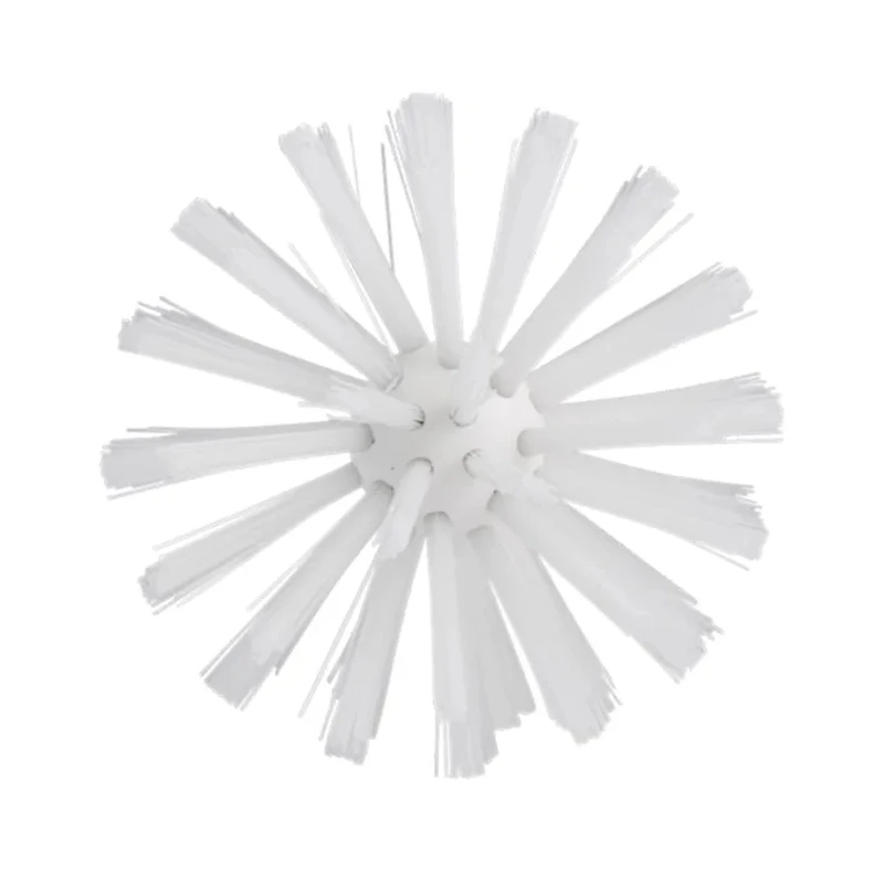 Vikan White Bottle Brush, 32 mm Bristle Length, 90 mm Brush Diameter, 430 mm Overall Length 5381905