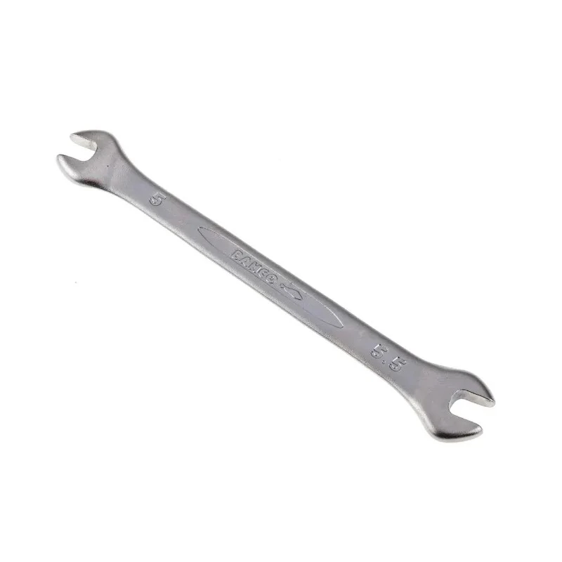 Bahco Double Ended Open Spanner Metric Size 5 to 5.5 mm Overall Length 105mm Chrome Finish 6M-5-5.5