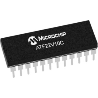 Microchip Simple Programmable Logic Device ATF22V10C-10PU 500 Gates, 10 Macro Cells, 22 I/O, 125 MHz, PDIP Package