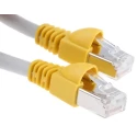 Telegartner Cat6a Shielded Screened Ethernet Cable 1 m Grey Low Smoke Zero Halogen 