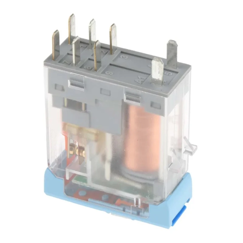 Releco PCB Power Relay 24V DC Coil 5A Switching Current DPDT C12A21X24D