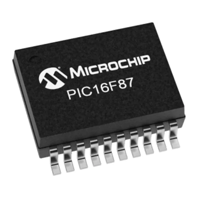 Microchip 8 bit PIC Microcontroller 7kB FLASH, 20-Pin SSOP, 20 MHz PIC16LF87-I/SS