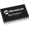 Microchip 16-Channel I/O Expander SSOP 28, 10MHz Clock Frequency, 1.8V to 5.5V Supply MCP23017T-E/SS