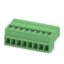 Phoenix Contact IMC 1.5/8-ST-3.81 Series Pluggable Terminal Block 8-Contact 3.81 mm Pitch 160V 8A 1 Row 1857948