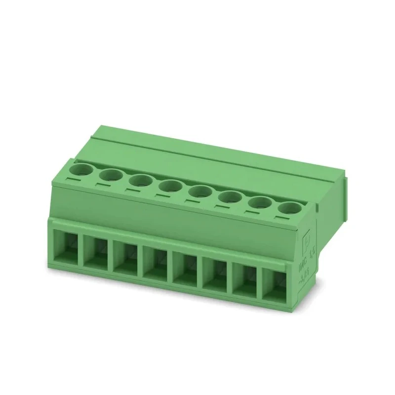 Phoenix Contact IMC 1.5/8-ST-3.81 Series Pluggable Terminal Block 8-Contact 3.81 mm Pitch 160V 8A 1 Row 1857948