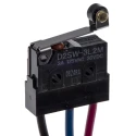 Omron Roller Lever Switch, Pre-Wired Terminal, 3A Contact Current, 250 V AC, 30 V DC, SPDT, IP67 Rated D2SW-3L2M