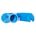 Vikan Blue Scrubbing Brush with Adjustable Polyester Bristle Head for Pipes up to 100 mm Diameter 53723