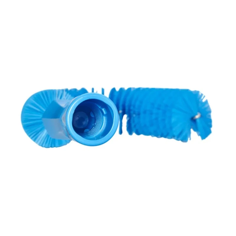 Vikan Blue Scrubbing Brush with Adjustable Polyester Bristle Head for Pipes up to 100 mm Diameter 53723