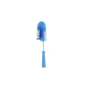 Vikan Blue Scrubbing Brush with Adjustable Polyester Bristle Head for Pipes up to 100 mm Diameter 53723