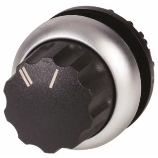 Eaton RMQ-Titan Series 2 Position Selector Switch Head, 22 mm Cutout, IP66 70011293 M22-WR-X92+M22-A