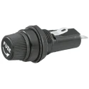 Sato Parts 10A Panel Mount Fuse Holder for 32 mm, 250V AC F-4000-A