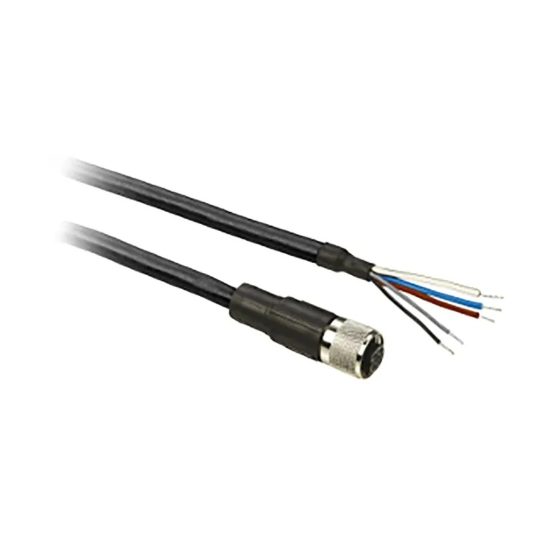 Telemecanique Sensors Female 5 Way M12 to Unterminated Sensor Actuator Cable 2 m XZCP11V12L2