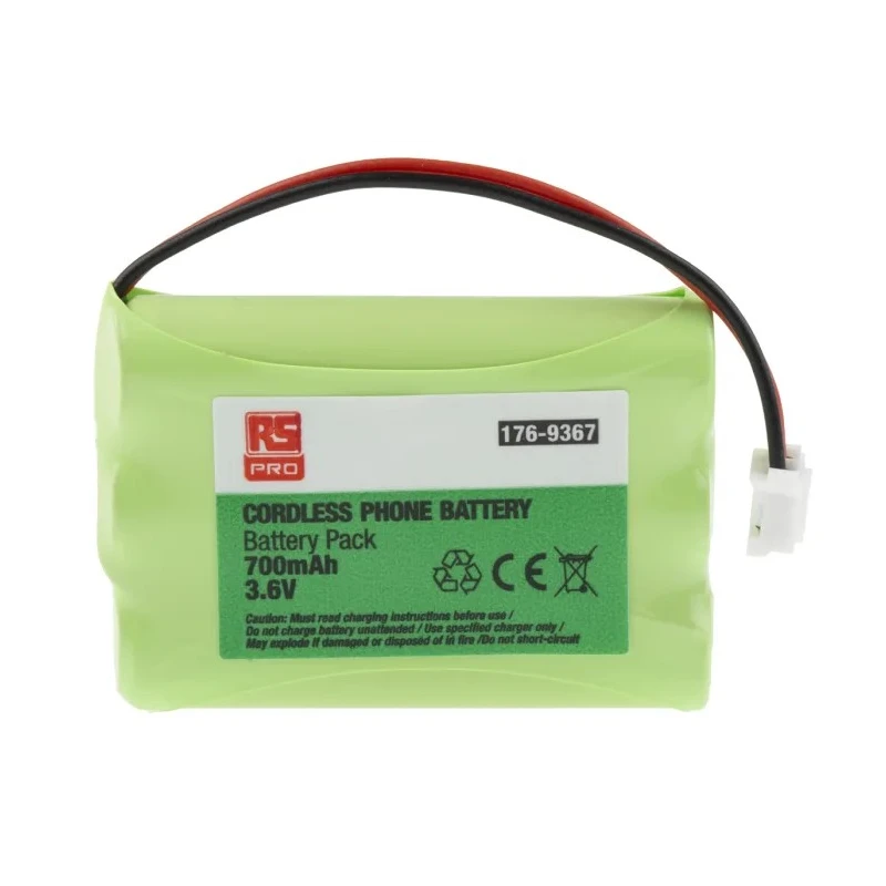 ENIX Energies 3.6 V Nickel Metal Hydride Rechargeable Battery Pack 700mAh 3 Cell Lead Termination 176-9367