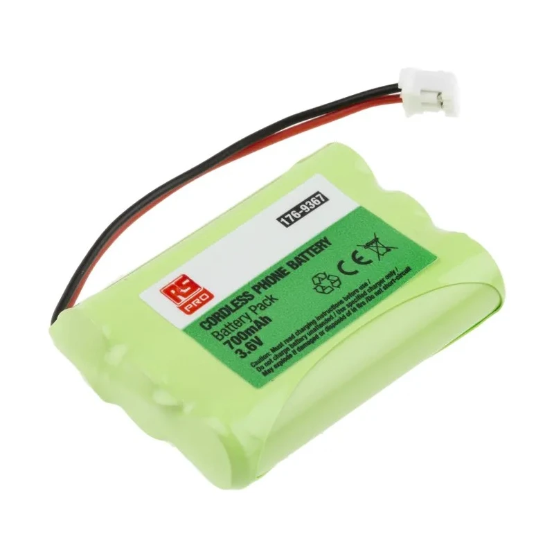 ENIX Energies 3.6 V Nickel Metal Hydride Rechargeable Battery Pack 700mAh 3 Cell Lead Termination 176-9367