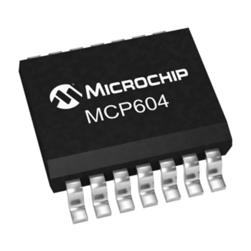Microchip Operational Amplifier MCP604-I/SL, 2.8 MHz Gain Bandwidth, 14-Pin SOIC, 3-5V Supply