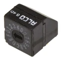 TE Connectivity Rotary Flush Rotary Coded DIP Switch DRD16RAE04