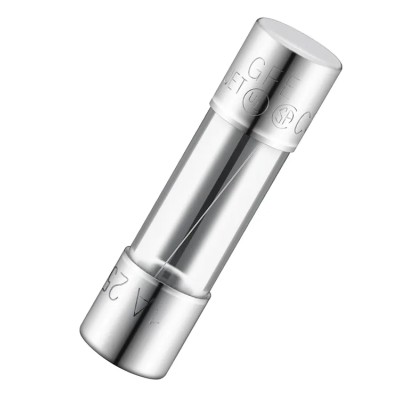 RS PRO Fast Acting Glass Cartridge Fuse 4A 250V AC 5 x 20 mm 177-8135