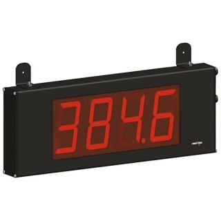 Red Lion LD 4 Digit Manual Reset LED Counter, Digit Height 57mm, Panel Mount, LD400400