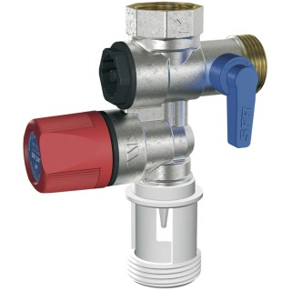 Watts Brass Pressure Relief Valve Threaded Inlet and Outlet 3/4 in 7 bar Max Set Pressure 165°C Max Operating 2252570