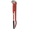 Ega-Master Pipe Wrench 25.4 mm Jaw Capacity 425 mm Overall Length Metal Handle Phosphate Finish VDE/1000V Approved 61012