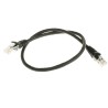 RS PRO Cat5e Ethernet Cable RJ45 Male to RJ45 Male 0.5 m Black Unshielded Low Smoke Zero Halogen 657-2062