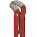 Ega-Master Pipe Wrench 25.4 mm Jaw Capacity 425 mm Overall Length Metal Handle Phosphate Finish VDE/1000V Approved 61012