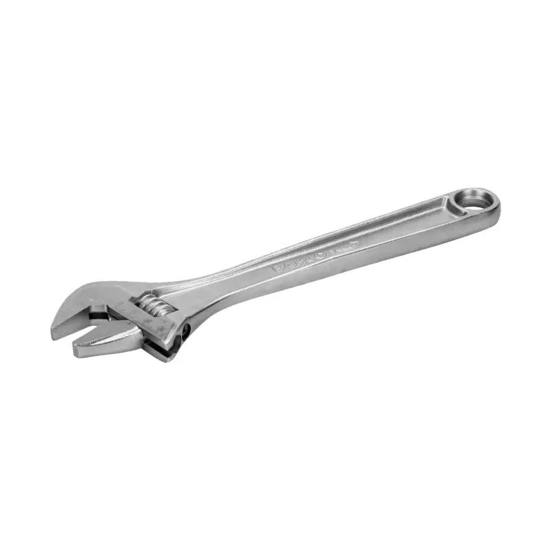 Bahco Adjustable Spanner 34 mm Jaw Capacity, 305 mm Overall Length, Alloy Steel Chrome Finish 8073C
