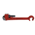 Ega-Master 25.4 mm Jaw Capacity Pipe Wrench, 250mm Overall Length, Metal Handle, VDE/1000V Approved Non-Sparking 57580