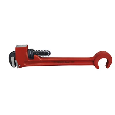 Ega-Master 25.4 mm Jaw Capacity Pipe Wrench, 250mm Overall Length, Metal Handle, VDE/1000V Approved Non-Sparking 57580