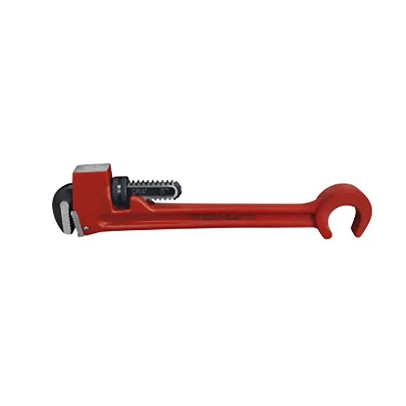 Ega-Master 25.4 mm Jaw Capacity Pipe Wrench, 250mm Overall Length, Metal Handle, VDE/1000V Approved Non-Sparking 57580