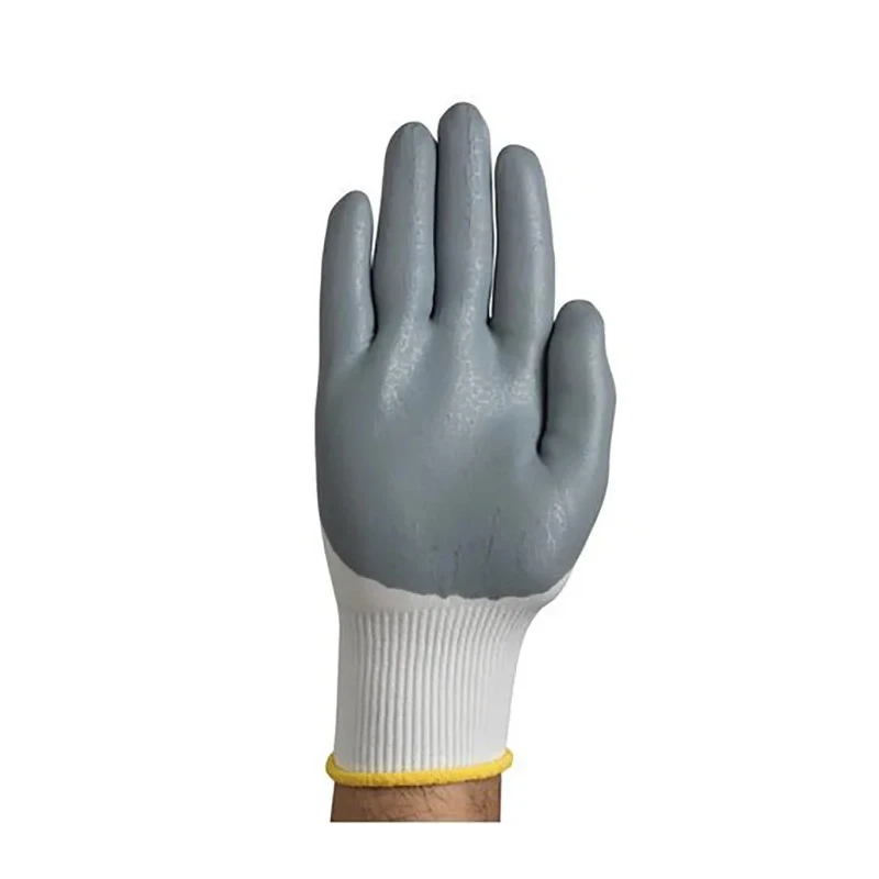 Skytec HyFlex 11-800 White Nylon Work Gloves with Nitrile Foam Coating Size 6 2 Gloves 11800060