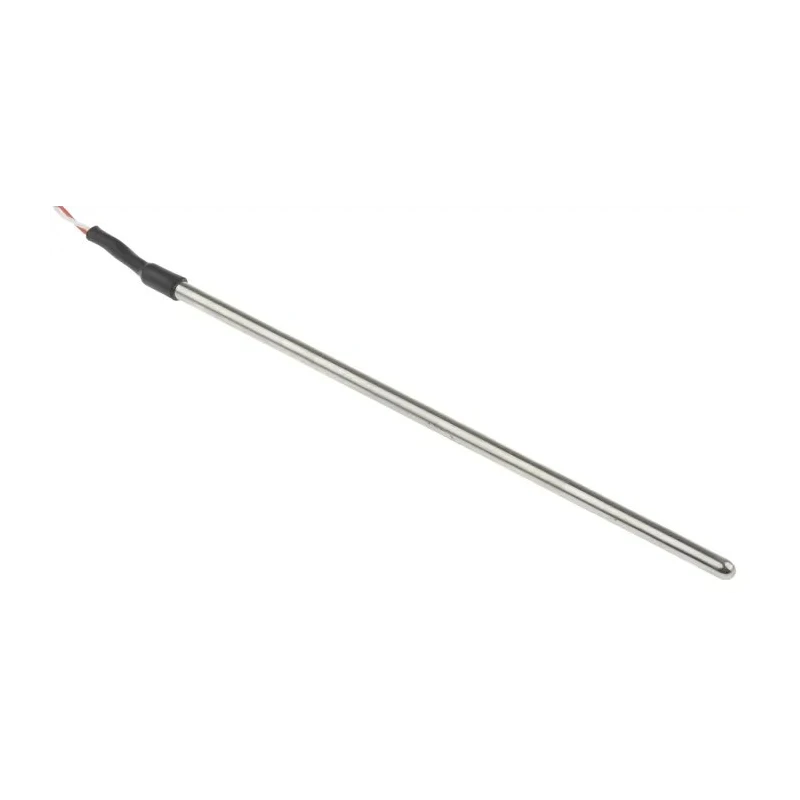 RS PRO PT1000 RTD Sensor 4 mm Diameter, 150 mm Long, 2 Wire, Class B Accuracy, 200 °C Maximum Temperature PT1000