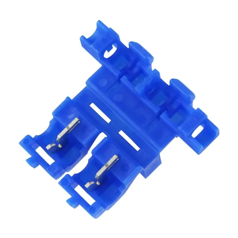 RS PRO Blue Insulated Quick Splice Splice Connector 14 AWG, Polypropylene Insulation, Brass Contact 178-7166