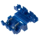 RS PRO Blue Insulated Quick Splice Splice Connector 14 AWG, Polypropylene Insulation, Brass Contact 178-7166
