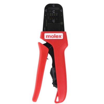 Molex PremiumGrade Ratcheting Hand Crimp Tool for KK Series Contacts, RoHS, IPC/WHMA A-620 Class 2, Sweden Origin 63811-8200